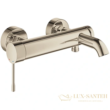 смеситель для ванны grohe essence new 33624be1, никель глянцевый