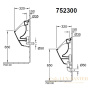 писсуар villeroy & boch o.novo 75230001, 