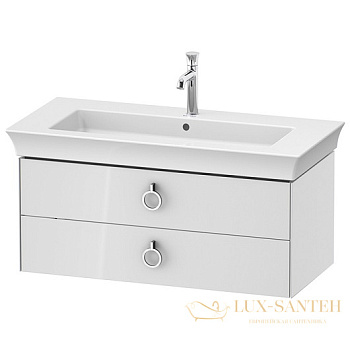 тумба под раковину duravit white tulip wt435208585 1000х458х560 мм, белый