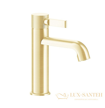 смеситель для раковины gessi inciso 58001.246, gold pvd