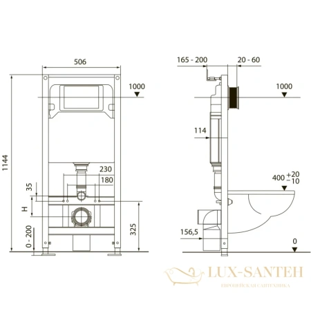 комплект tece tecespring r k955102wcr с подвесным унитазом и панелью смыва tecespring r, черный матовый/хром