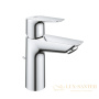 смеситель grohe bauedge 23758001 для раковины, хром