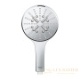 ручной душ grohe rainshower smartactive 130 26574000 9,5 л/мин, хром