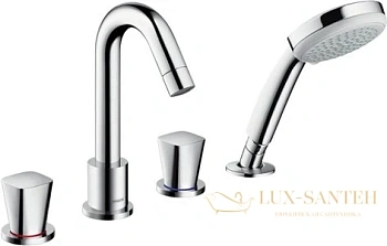 смеситель для ванны hansgrohe logis 71314000, хром