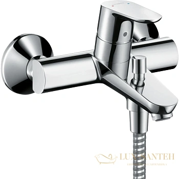 смеситель для ванны hansgrohe focus e2 31940000, хром