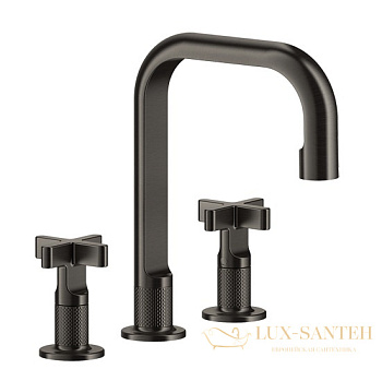 смеситель для раковины gessi inciso+ 58113.299, black xl