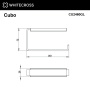 держатель туалетной бумаги whitecross cubo cu2460gl, золото