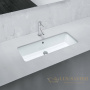 раковина встраиваемая снизу artceram washbasins gea gel002 01 00 900х330 мм, белый