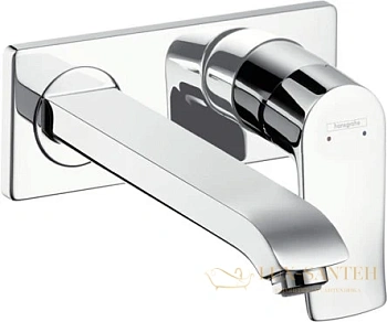 смеситель для раковины hansgrohe metris 31086000