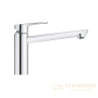 смеситель grohe bauflow 31688000 для мойки, хром