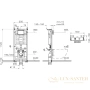 комплект vitra sento 9830b003-7207 подвесной унитаз + система инсталляции, белый