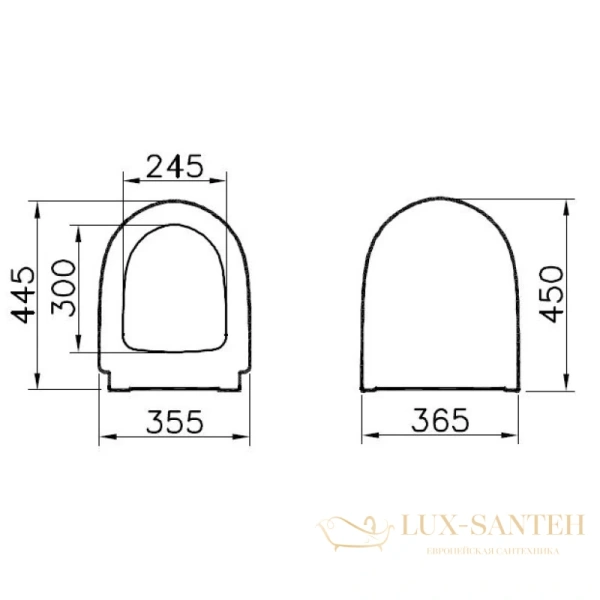 сиденье vitra sento 86-003-009 для унитаза с микролифтом, белый