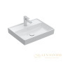 раковина villeroy & boch collaro 4a3361r1 ceramicplus 600х470 мм, белый