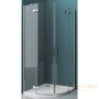 душевой уголок belbagno kraft-r-2 kraft-r-2-80-c-cr 80x80 см, стекло прозрачное