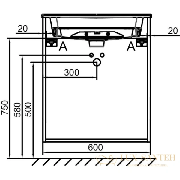 тумба jacob delafon odeon rive gauche eb2530-r9-n18 60 см, белый