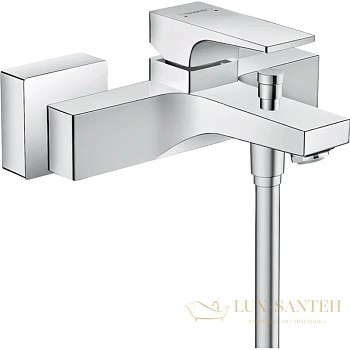 смеситель для ванны hansgrohe metropol 32540000, хром