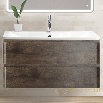 тумба под раковину belbagno albano albano-800-2c-so-rng подвесная, robere nature grigio