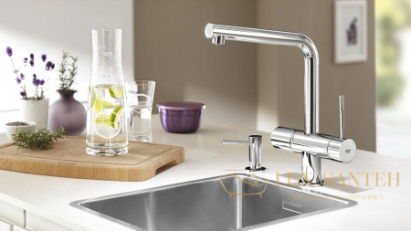 дозатор grohe cosmopolitan 40535000, хром