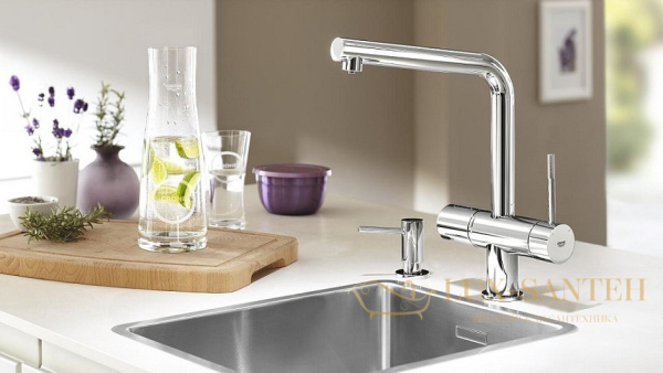 дозатор grohe cosmopolitan 40535000, хром