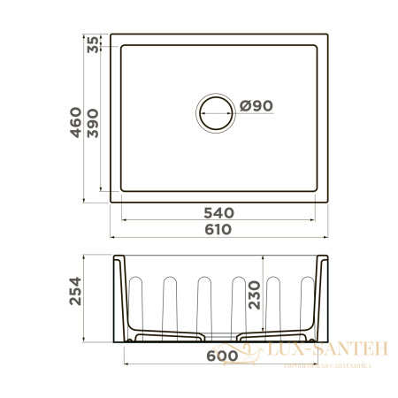 кухонная мойка omoikiri mikura 61-sl 4911260 natceramic, желтый матовый