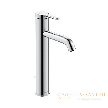 смеситель для раковины высокий duravit c.1 c11030001010, хром