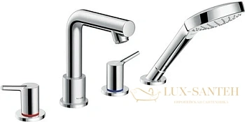 смеситель для ванны hansgrohe talis s 72419000, хром