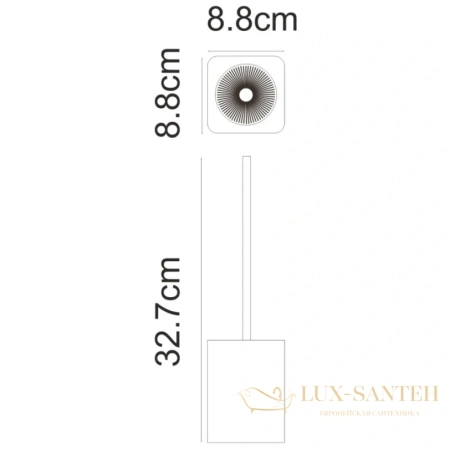 ерш wasserkraft mosel k-4527, черный