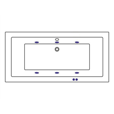 ванна whitecross savia duo 170x80 "soft", 0103.170080.100.soft.wh, белый