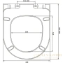 сиденье vitra integra round 801-003-019 для унитаза с микролифтом, белый