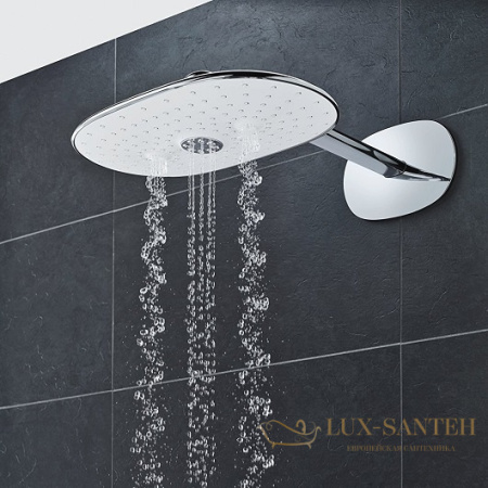 верхний душ grohe rainshower 360 duo 26254ls0, белый