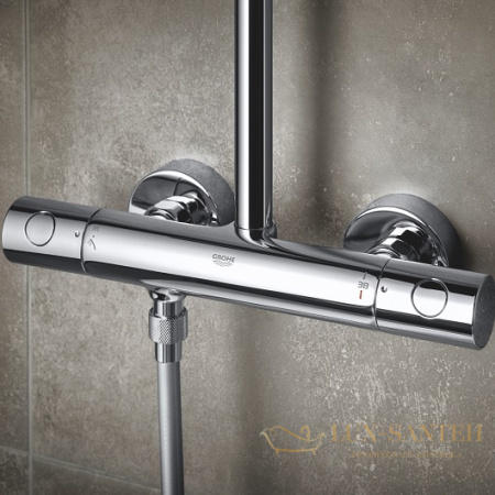 душевая система grohe tempesta cosmopolitan 250 cube 26689000 9,5 л/мин, хром