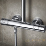 душевая система grohe tempesta cosmopolitan 250 cube 26689000 9,5 л/мин, хром