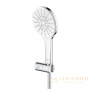 душевой гарнитур grohe rainshower smartactive 130 26580ls0, белый