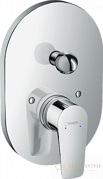 смеситель для ванны hansgrohe talis e 71746000, хром