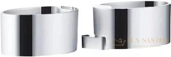 набор мыльниц hansgrohe raindance cassetta 28698000