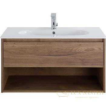 тумба belbagno kraft kraft-800-1c-so-rt 80 см, rovere tabacco