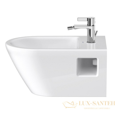 биде duravit d-neo 2295150000 подвесное, белый