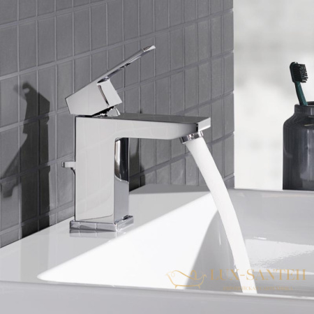 смеситель grohe eurocube 2312700e для раковины 5,7 л/мин, хром