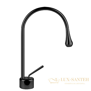 смеситель для раковины gessi goccia 33601.299, black xl