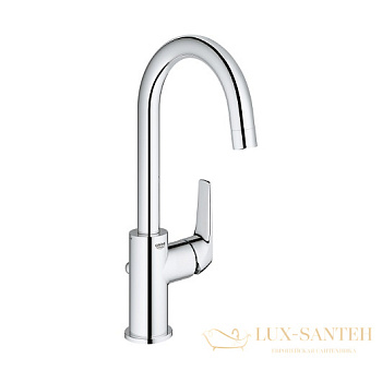 смеситель grohe bauflow 23753000 для раковины, хром