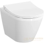 подвесной безободковый унитаз vitra integra round 7041b003-0075, белый