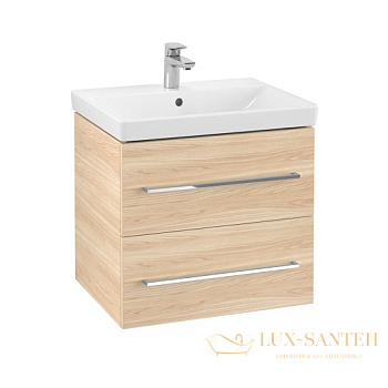 тумба под раковину villeroy & boch avento a89000pn 630x514x452 мм, elm impresso 