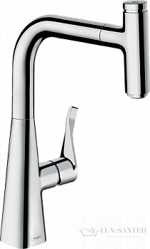 смеситель для кухни hansgrohe metris select 14857000