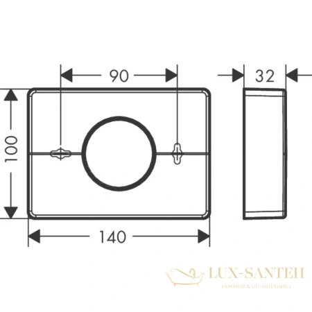 держатель гигиенических пакетов hansgrohe addstoris 41773990