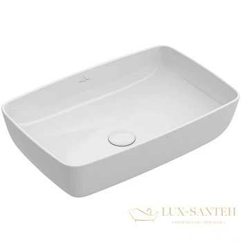 раковина-чаша villeroy & boch artis 417258r1 58x38 см, альпийский белый