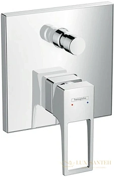 смеситель для ванны hansgrohe metropol 74545000 (внешняя часть), хром