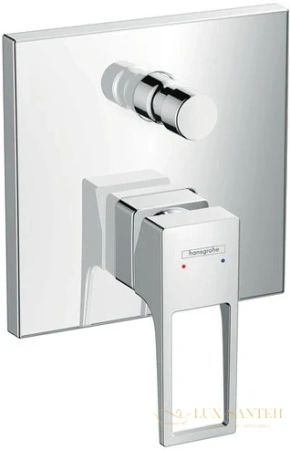 смеситель для ванны hansgrohe metropol 74545000 (внешняя часть), хром