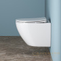 комплект унитаза с инсталляцией belbagno uno bb3105chr/sc/bb002-80/bb014-sr-bianco с сиденьем микролифт и клавишей смыва, белый