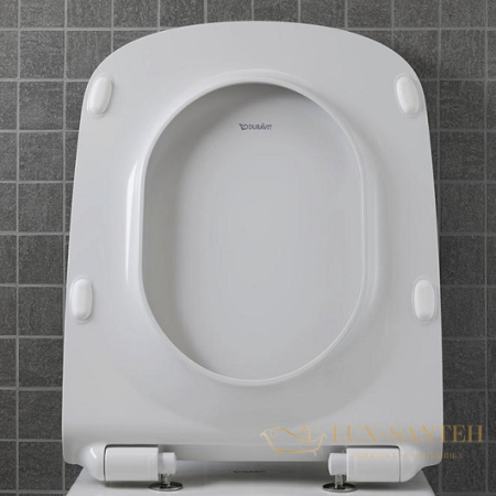 сиденье duravit durastyle 0060510000 для унитаза с крышкой, белый