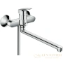 смеситель для ванны hansgrohe logis 71402000, хром